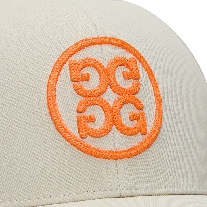 Gfore Chainstitch Circle G's Contrast Golf Cap Stone - FA25 Men