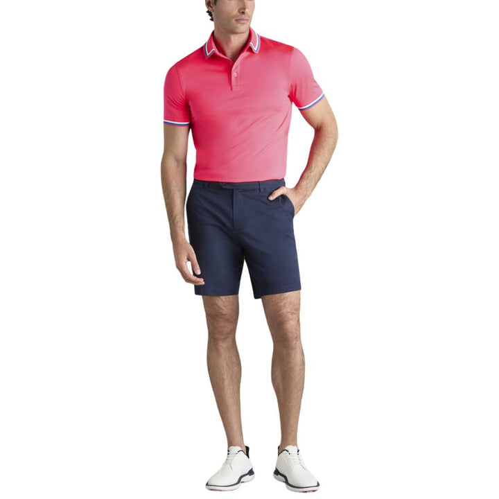 Gfore G/Tab Essential Tech Jersey Banded Sleeve Golf Polo (with Gfore Emblem) Birdie - FA25 Men
