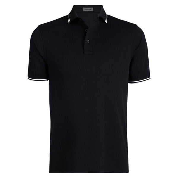 Gfore Tux Performance Pique Golf Polo (with Gfore Emblem) Onyx - FA25 Men