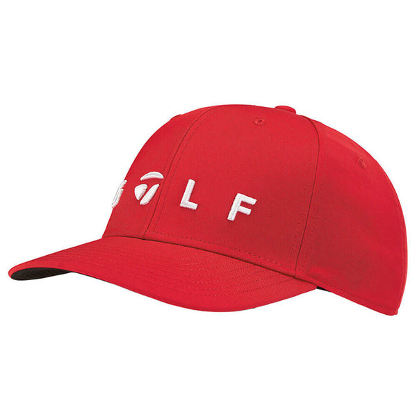 TaylorMade Ventura Golf Snapback Golf Cap Red - 25 Men