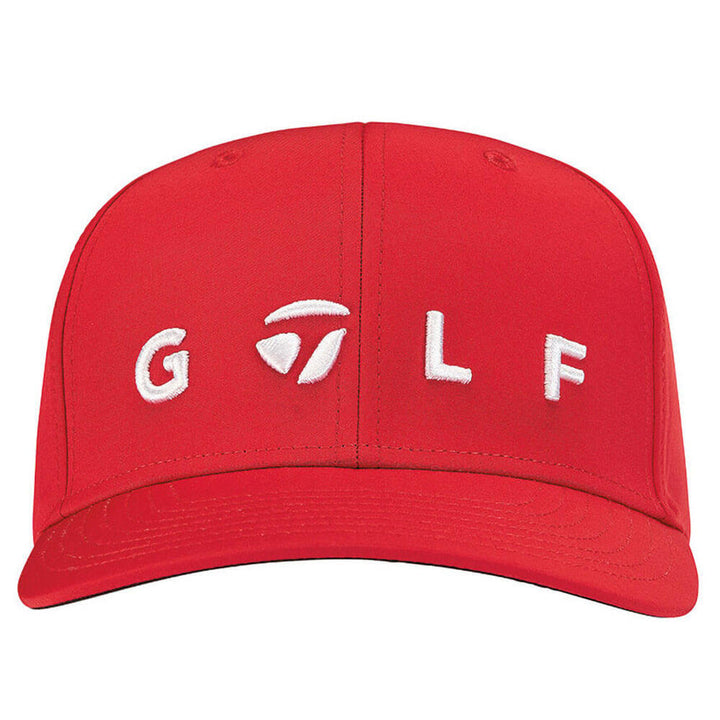 TaylorMade Ventura Golf Snapback Golf Cap Red - 25 Men