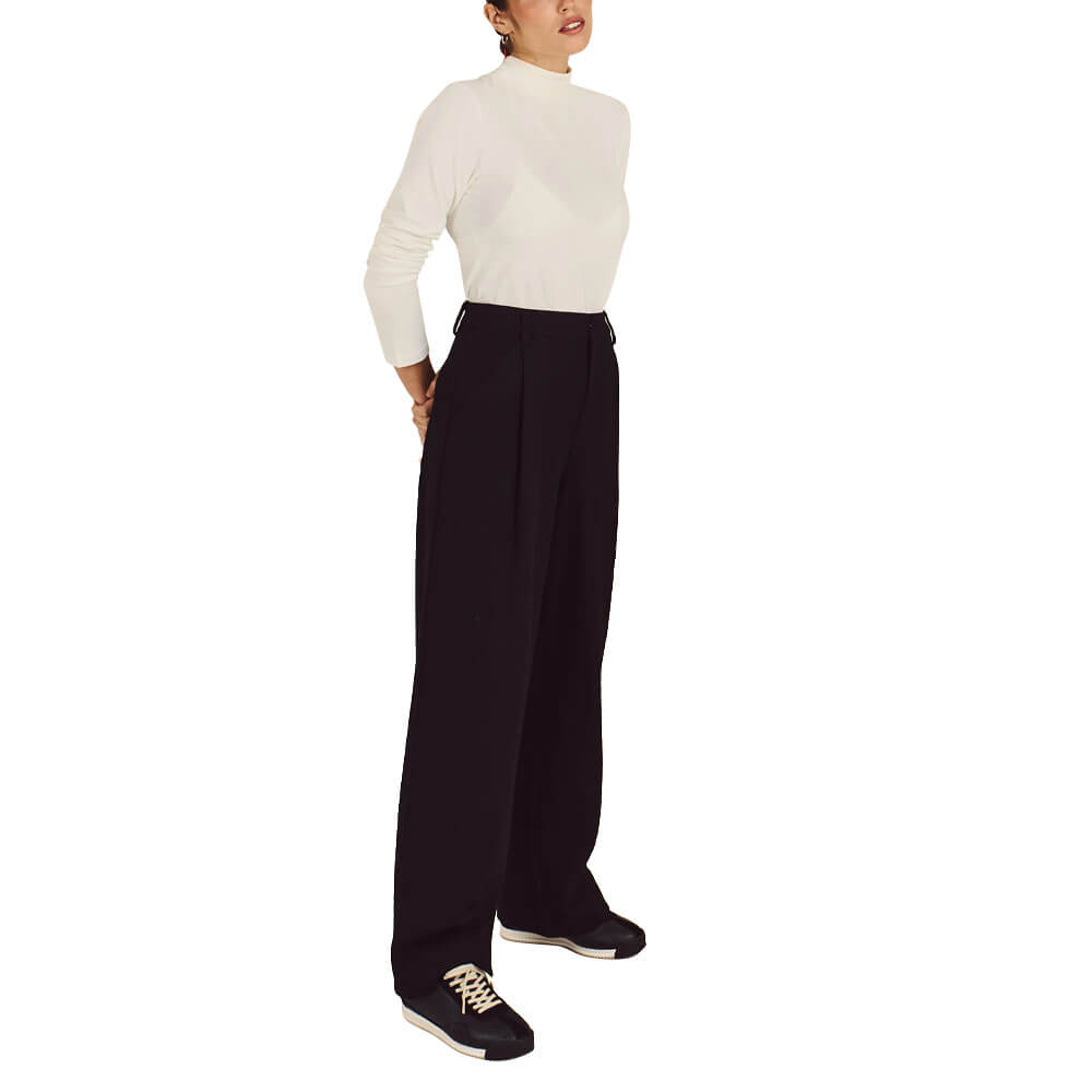 Malbon Matilda Trouser Golf Pants Black - FW25 Women – Golfio