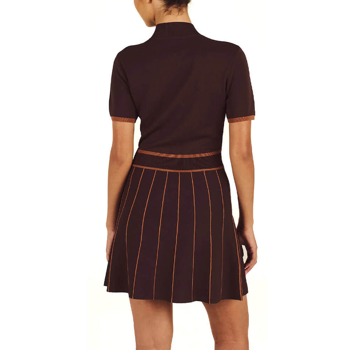 Malbon Phillipa Golf Dress Mahogany - FW25 Women