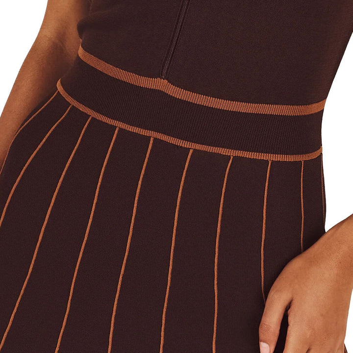 Malbon Phillipa Golf Dress Mahogany - FW25 Women