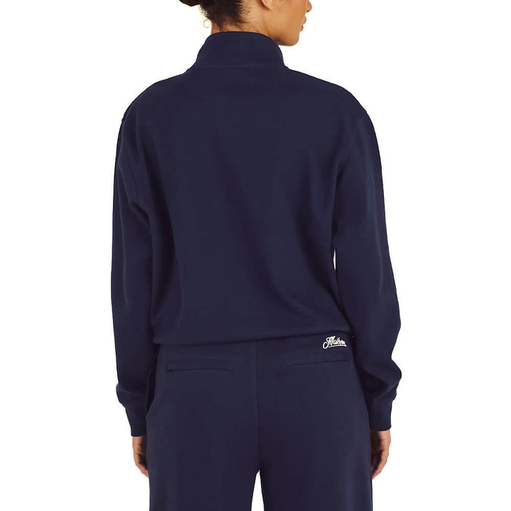 Malbon Cleo Golf Sweatshirt Navy - FW25 Women