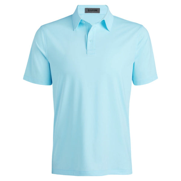 Gfore Melange Ice Nylon Golf Polo (with Gfore Emblem) Daybreak Melange - FA25 Men