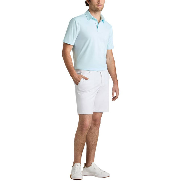 Gfore Melange Ice Nylon Golf Polo (with Gfore Emblem) Daybreak Melange - FA25 Men