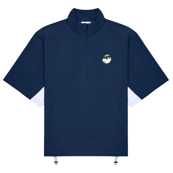 Malbon Pine Golf Windshirt Navy - 25 Men