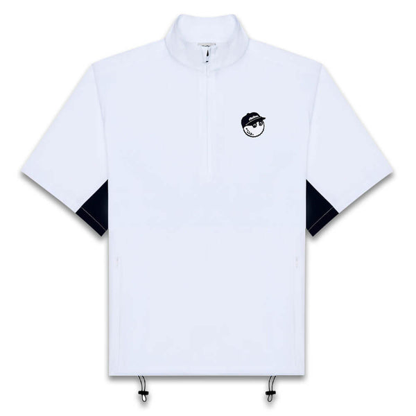Malbon Pine Golf Windshirt White - 25 Men