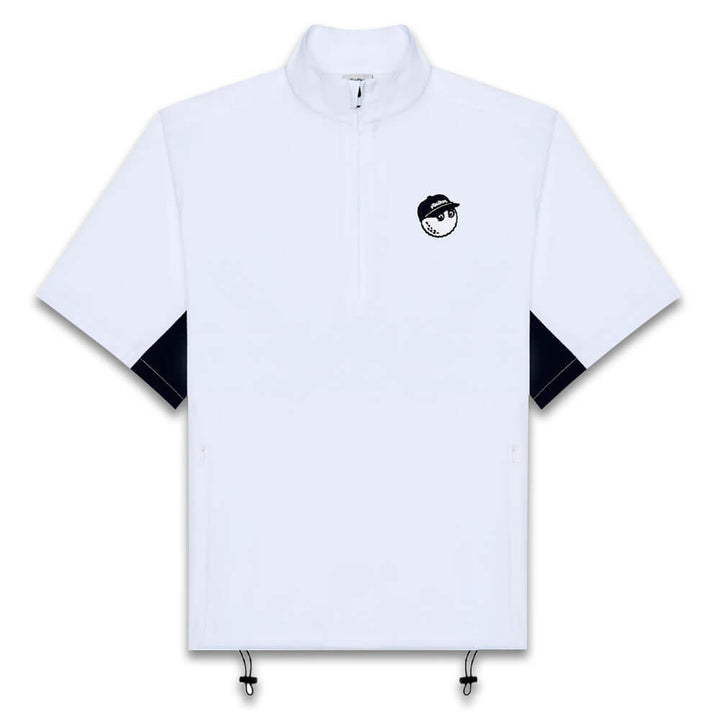 Malbon Pine Golf Windshirt White - 25 Men