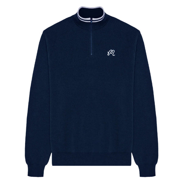 Malbon Sorrel Golf Sweater Navy - 25 Men