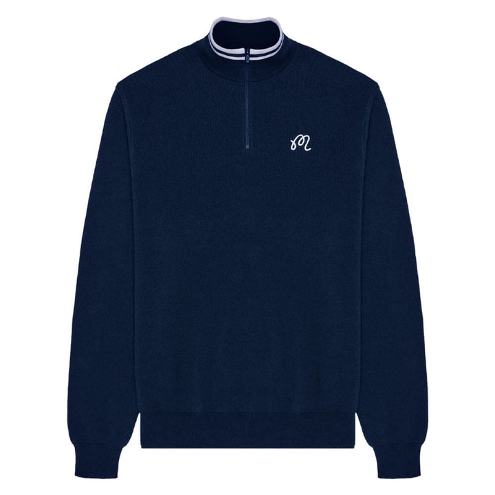 Malbon Sorrel Golf Sweater Navy - 25 Men