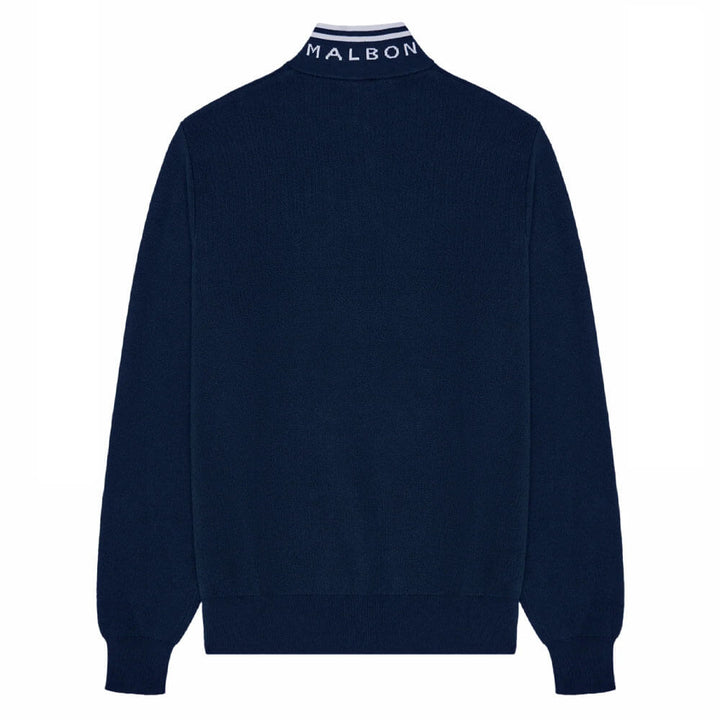 Malbon Sorrel Golf Sweater Navy - 25 Men