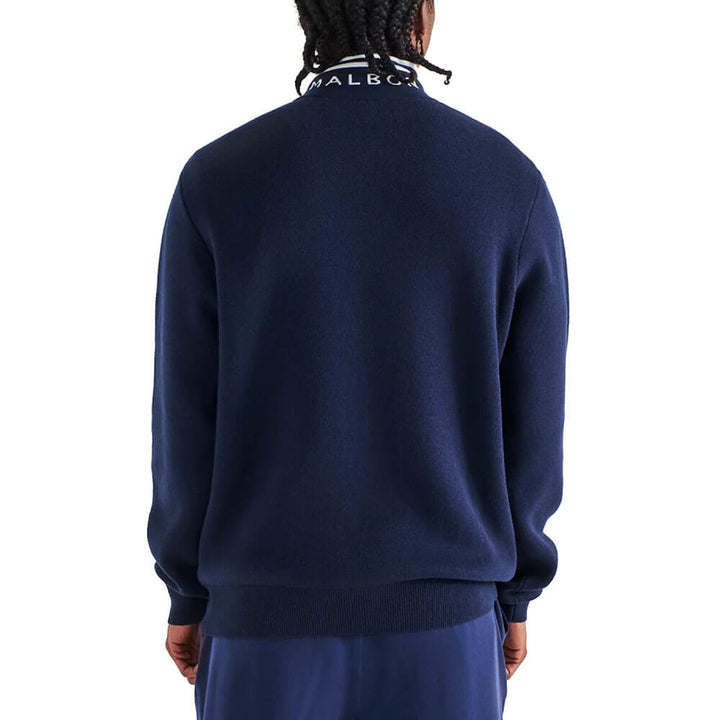 Malbon Sorrel Golf Sweater Navy - 25 Men