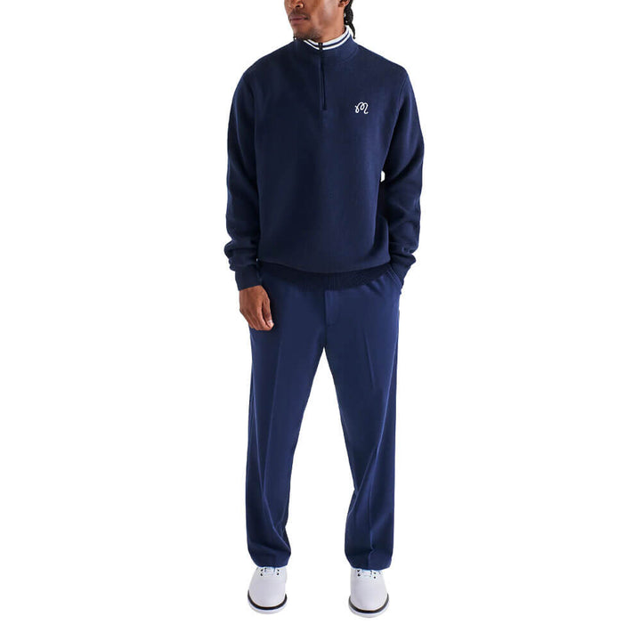 Malbon Sorrel Golf Sweater Navy - 25 Men