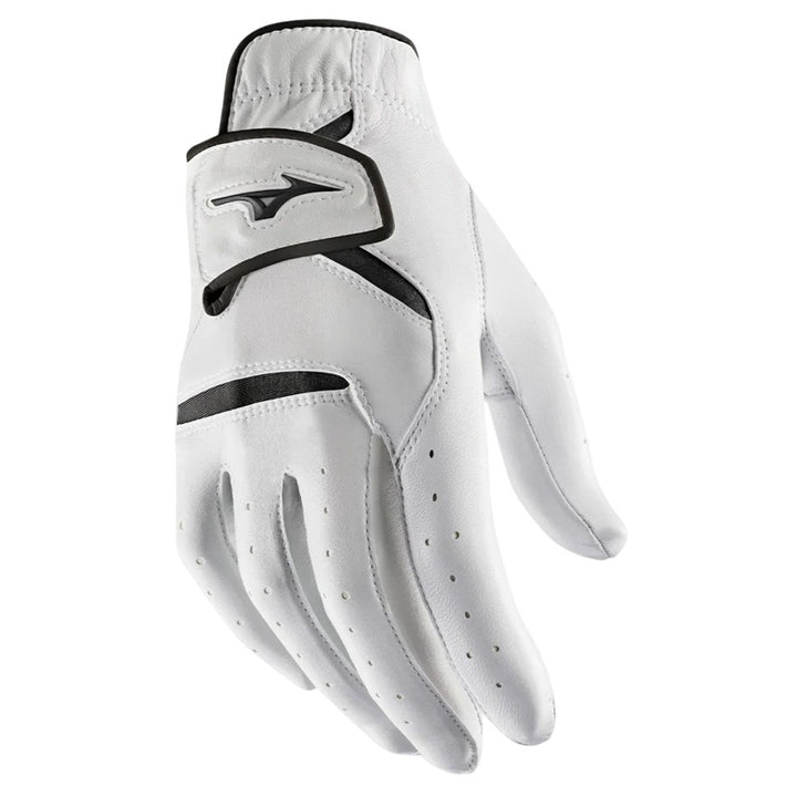 Mizuno JPX Golf Glove White/Black - 25 Men