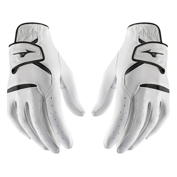 Mizuno JPX Golf Glove White/Black - 25 Men