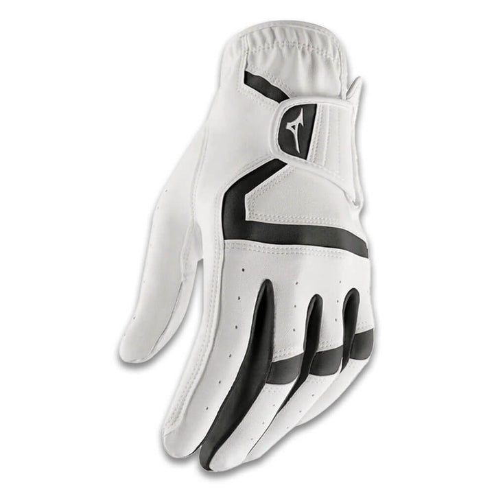 Mizuno MX Golf Glove White/Black - 25 Men