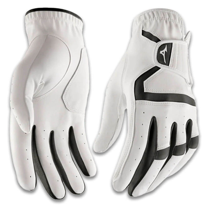 Mizuno MX Golf Glove White/Black - 25 Men