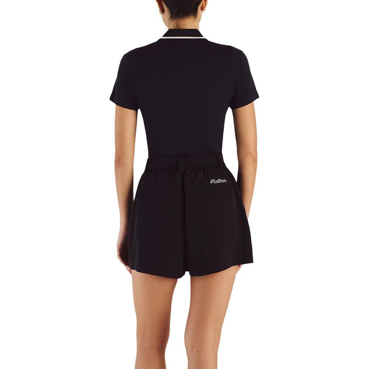 Malbon Paloma Golf Polo Black/Black - 23 Women