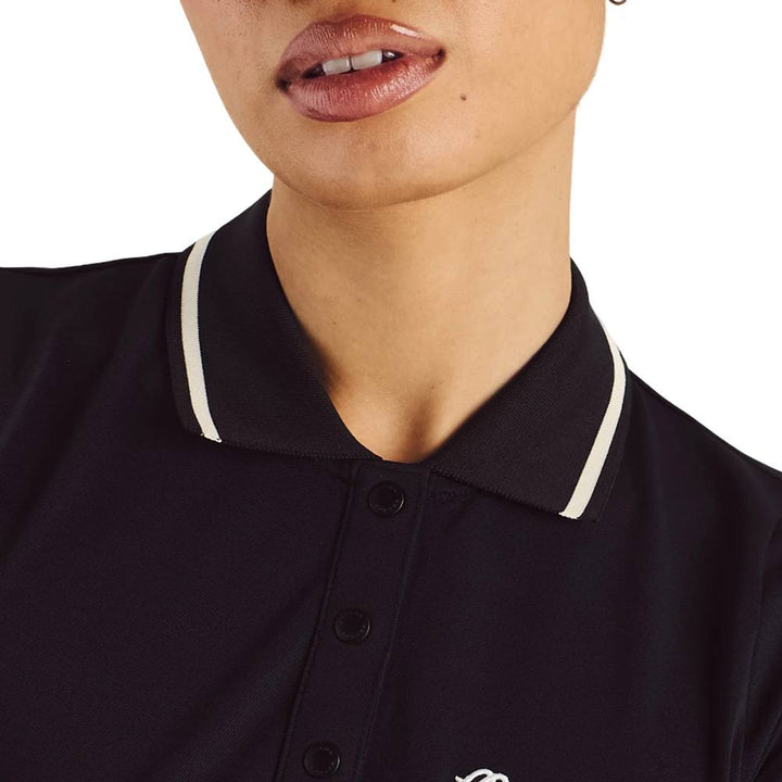 Malbon Paloma Golf Polo Black/Black - 23 Women