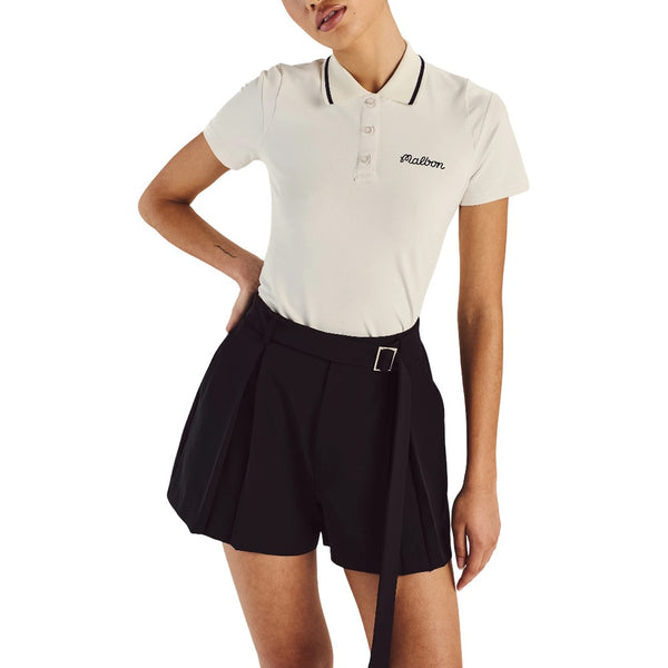 Malbon Paloma Golf Polo White/White - 23 Women