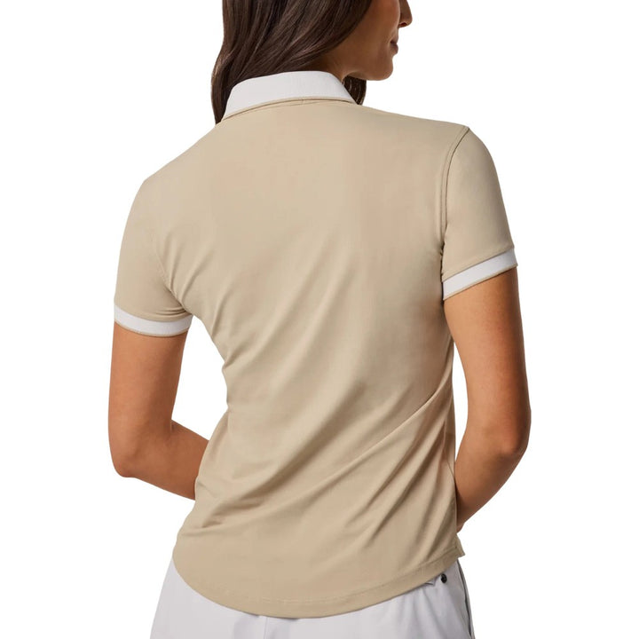 Greyson Scarlett Crowley Collar Shortsleeve Golf Polo Sand - FA25 Women