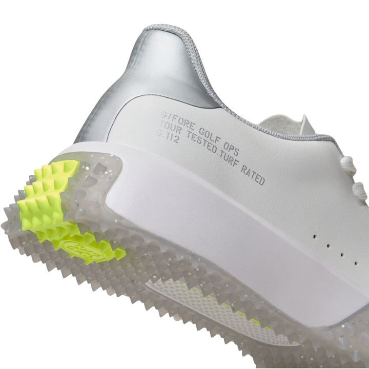 Gfore G.112 Metallic Kiltie Spikeless Golf Shoes Snow/Metallic - FA25 Women
