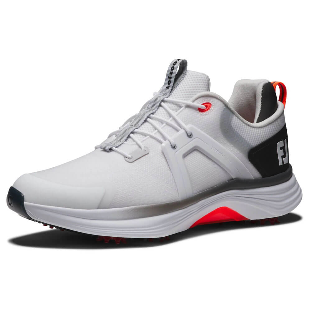 FootJoy ゴルフシューズ ホワイト/レッド FootJoy HyperFlex Golf Shoes White/Black/Red - 25 Men – Golfio