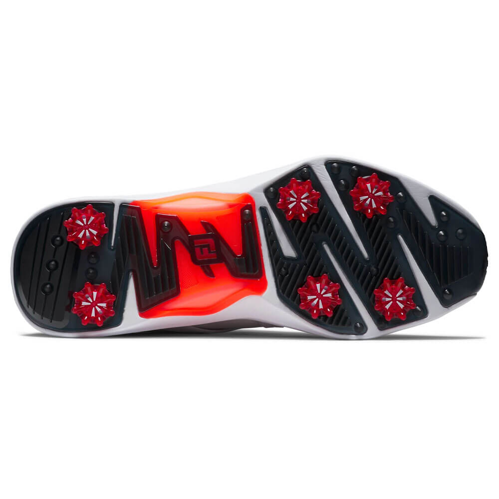 FootJoy HyperFlex Golf Shoes White/Black/Red - 25 Men – Golfio