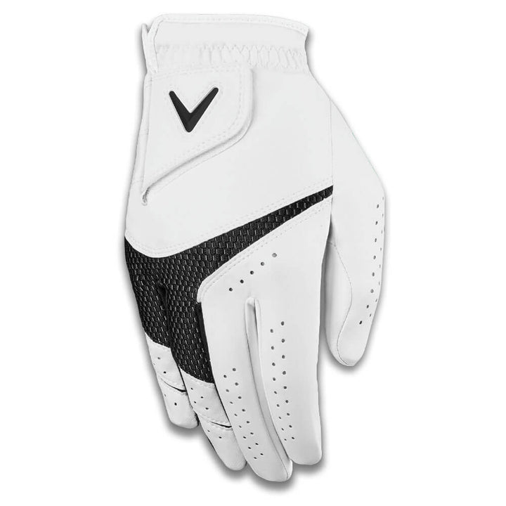Callaway Weather Spann Golf Glove White - 25 Women