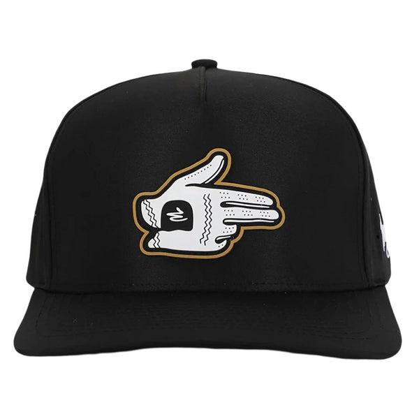 Golfio - Waggle Golf Shooter Golf Cap Black - 25 Men