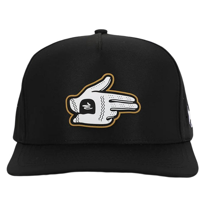 Golfio - Waggle Golf Shooter Golf Cap Black - 25 Men