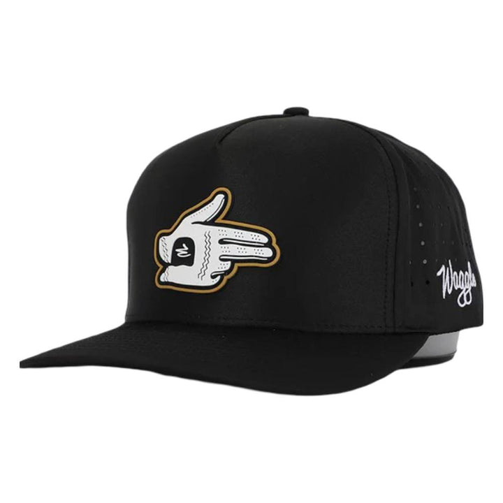 Golfio - Waggle Golf Shooter Golf Cap Black - 25 Men