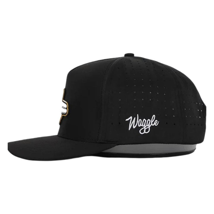 Golfio - Waggle Golf Shooter Golf Cap Black - 25 Men