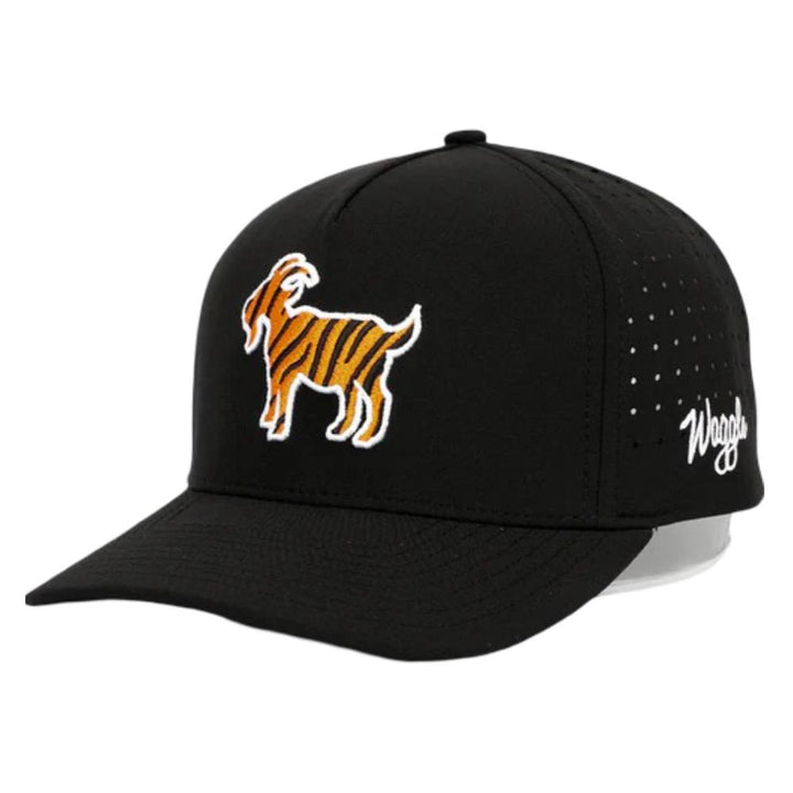 Golfio - Waggle Golf The Goat Golf Cap Black - 25 Men