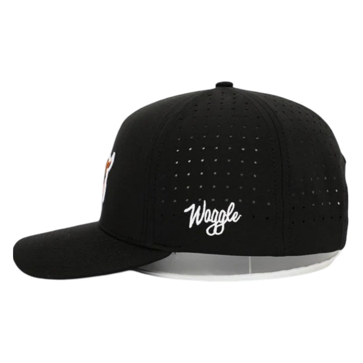 Golfio - Waggle Golf The Goat Golf Cap Black - 25 Men