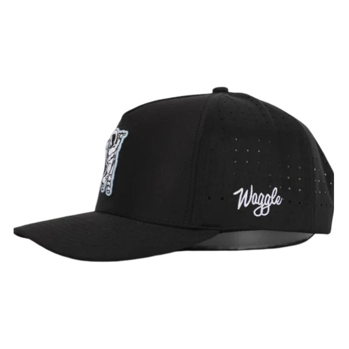 Golfio - Waggle Golf Moon Shot Golf Cap Black - 25 Men