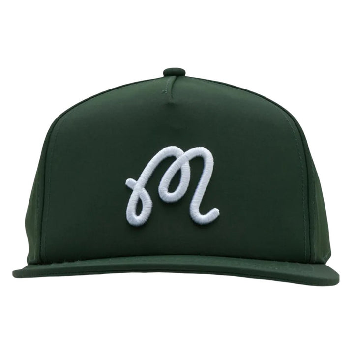 Malbon M Snapback Golf Cap Forest - 25 Men