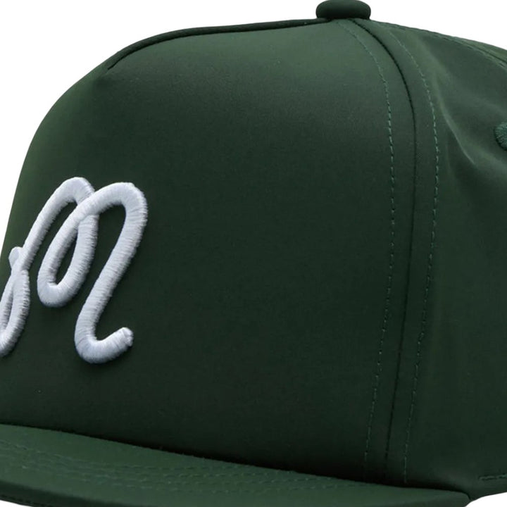 Malbon M Snapback Golf Cap Forest - 25 Men
