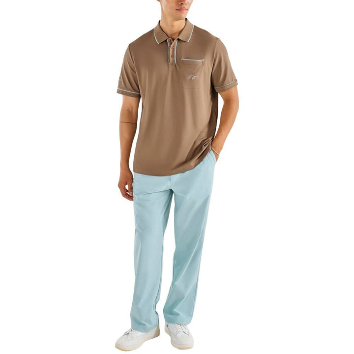 Malbon Dove Performance Pique Golf Polo Hawk - FW25 Men