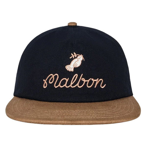 Malbon Dove Snapback Golf Cap Black - FW25 Men