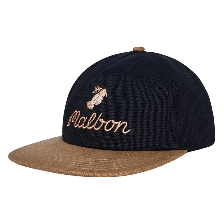 Malbon Dove Snapback Golf Cap Black - FW25 Men