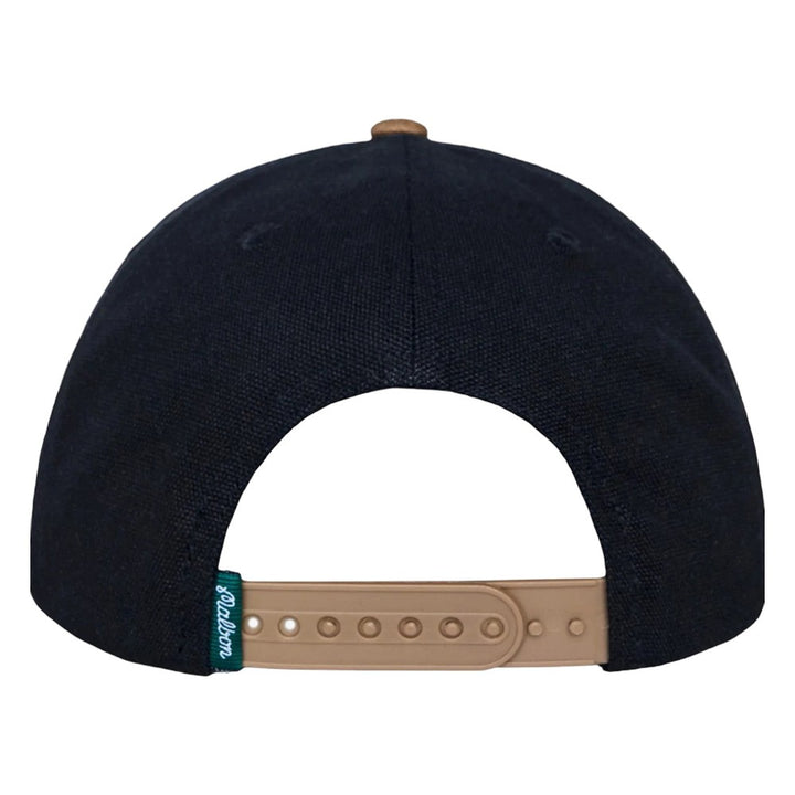 Malbon Dove Snapback Golf Cap Black - FW25 Men