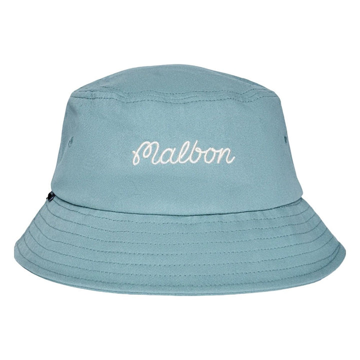 Malbon Hawk & Dove Golf Bucket Hat Light Blue - FW25 Men
