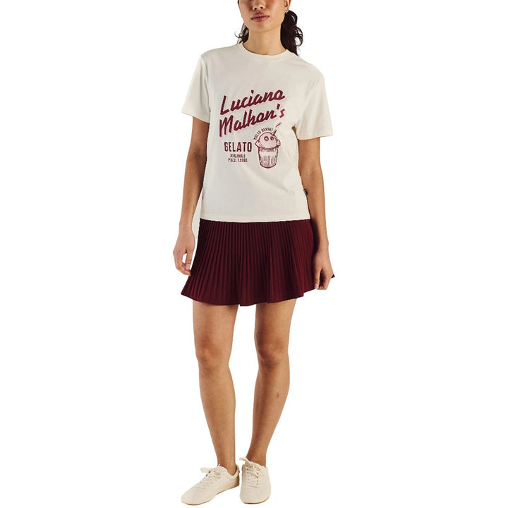 Malbon Gelato Golf T-Shirt Ivory - SS25 Women