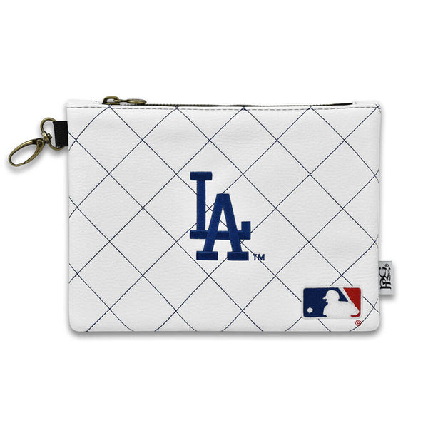 PRG Los Angeles Dodgers Quilt Stitch Premium Zip Tote Bag