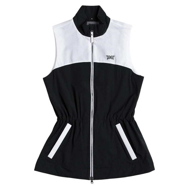 PXG Color Block Golf Vest Black - FW25 Women