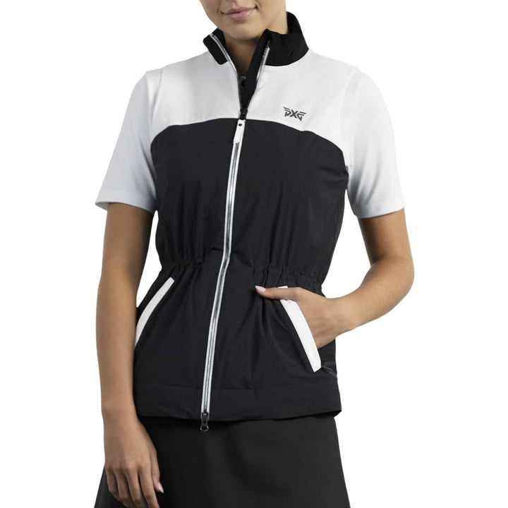 PXG Color Block Golf Vest Black - FW25 Women