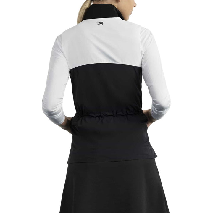 PXG Color Block Golf Vest Black - FW25 Women